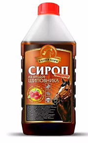 " В Коня корм"Сироп из плодов шиповника 1л